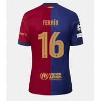 Camisa de time de futebol Barcelona Fermin Lopez #16 Replicas 1º Equipamento 2024-25 Manga Curta